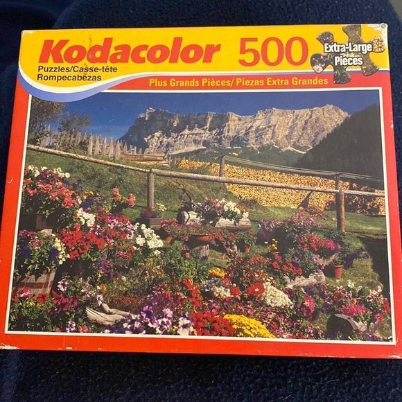 Kodacolor 500 Extra Large Pieces Puzzle South Tyrol, Italy Unopened - Picture 1 of 7